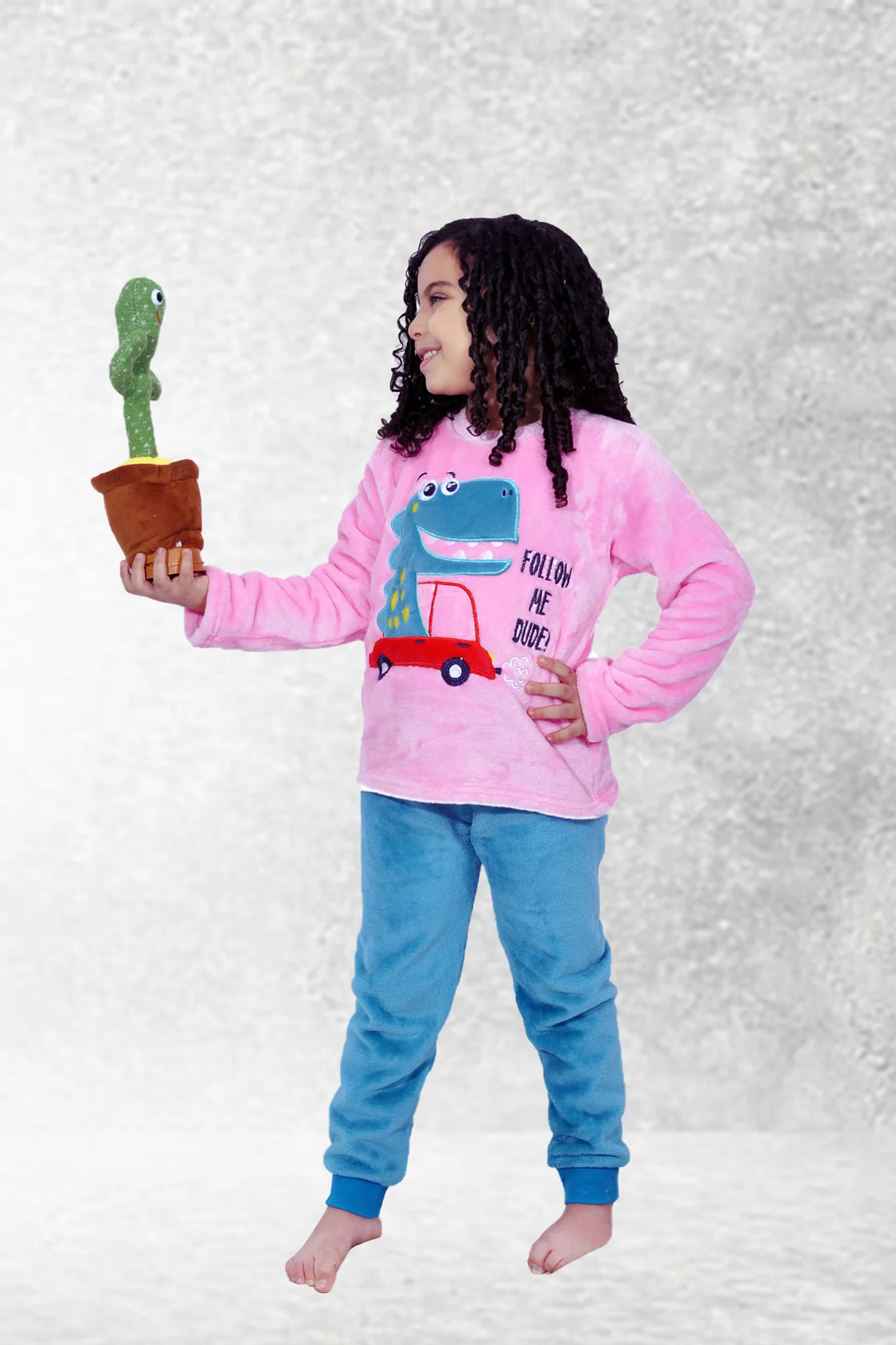 Dinasour Embriodered Pyjama Set - Image 2
